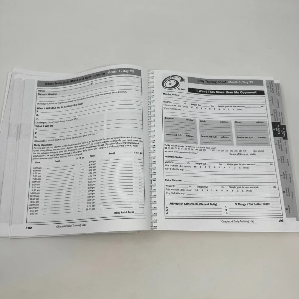 Championship Training Log‎ Book for Wrestling by Mike Clayton